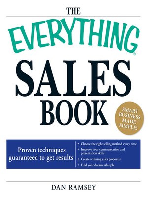 cover image of The Everything Sales Book